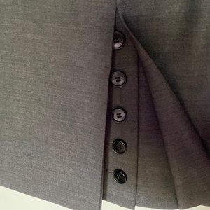 Ann Taylor Pencil Skirt with button detail